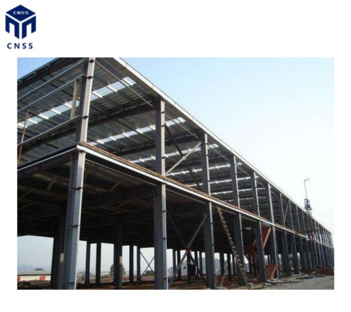 Prefabricated high rise steel structure multi story building prefab cheap portable warehouse