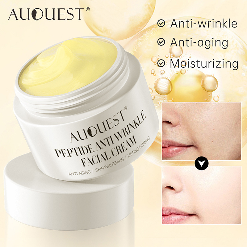 Organic Hyaluronic Acid Ceramide Peptide Anti-Wrinkle Facial Cream Skin Care Anti-aging Moisturizing Wrinkle Removal Face Cream