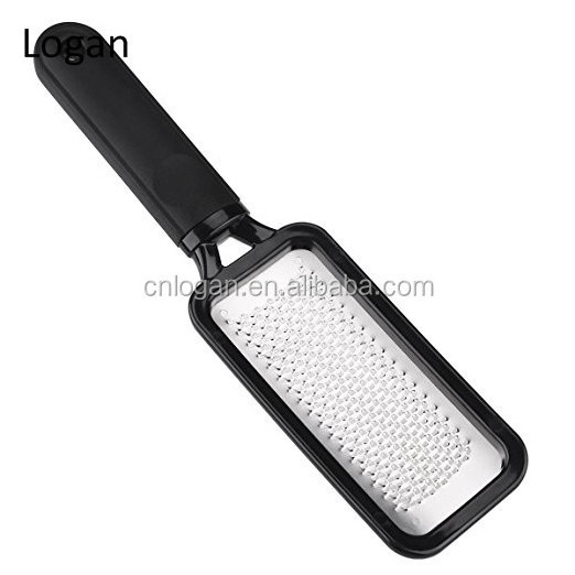 Hot sale Plastic Handle Stainless Steel Foot File Callus Dead Skin Rasp Removal