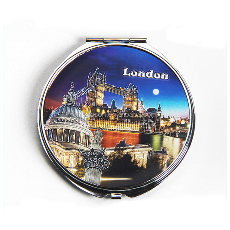 Promotional Custom Souvenir London Themed Metal Magnet Ashtray Union Jack Keychain Tourist Souvenirs