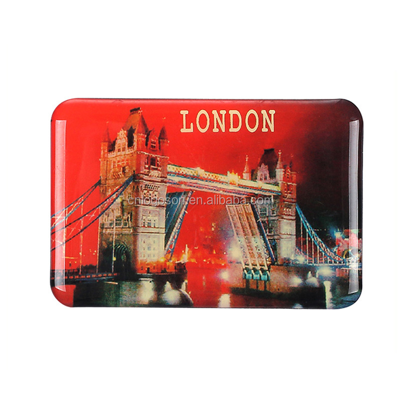 Promotional Custom Souvenir London Themed Metal Magnet Ashtray Union Jack Keychain Tourist Souvenirs