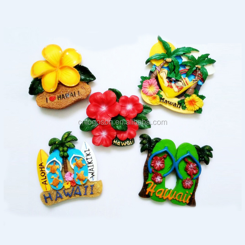 Fiji Cancun Mexico Souvenirs tropical island beach fridge magnet polyresin 3D sea turtle shape magnets