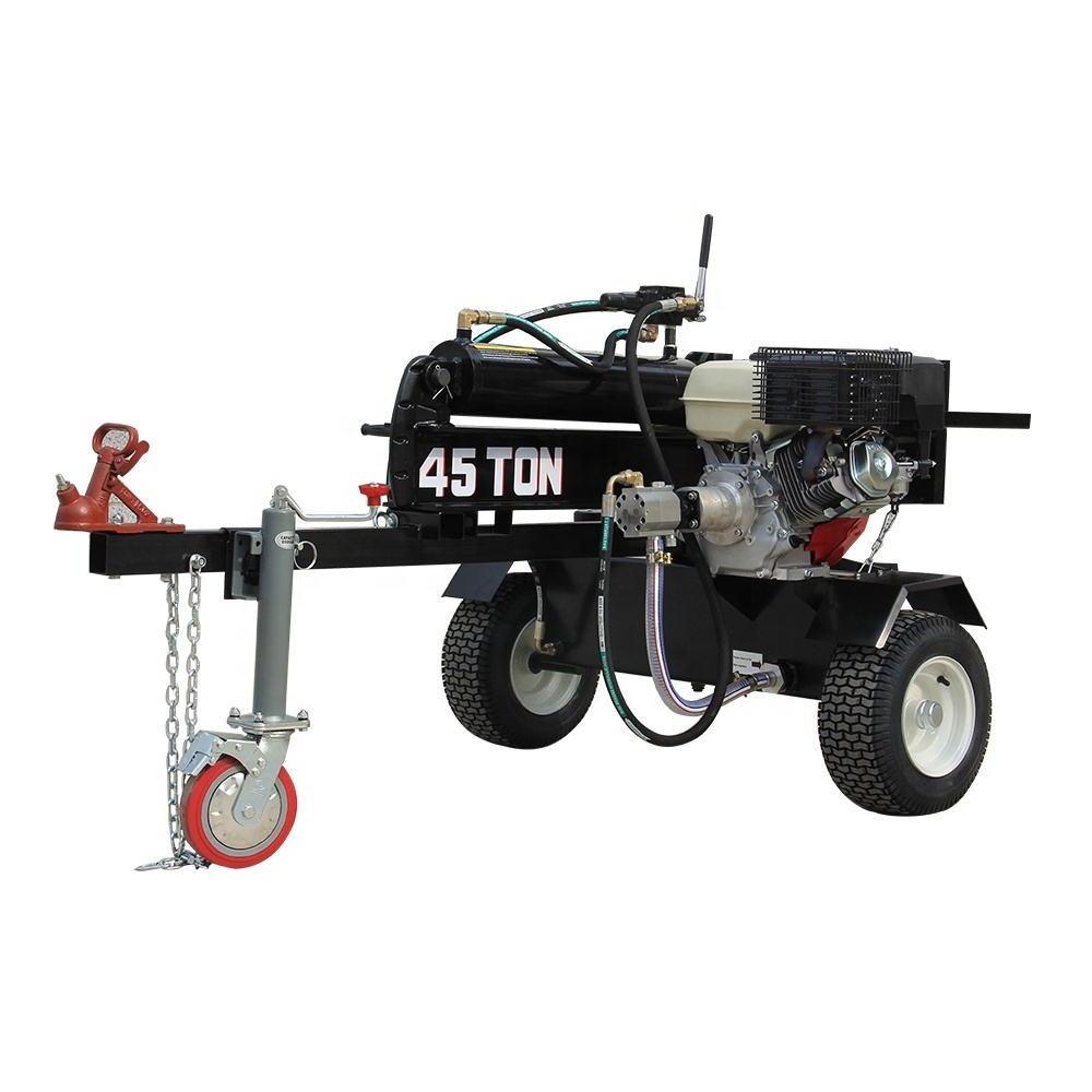 LS45JTESB wood splitter machine petrol vertical used kinetic gasoline valve electric log splitter