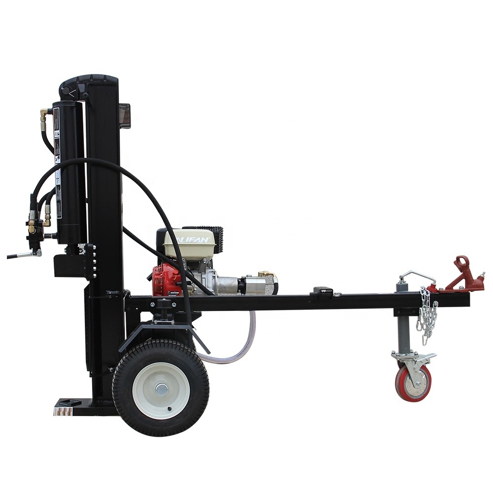 LS45JTESB wood splitter machine petrol vertical used kinetic gasoline valve electric log splitter