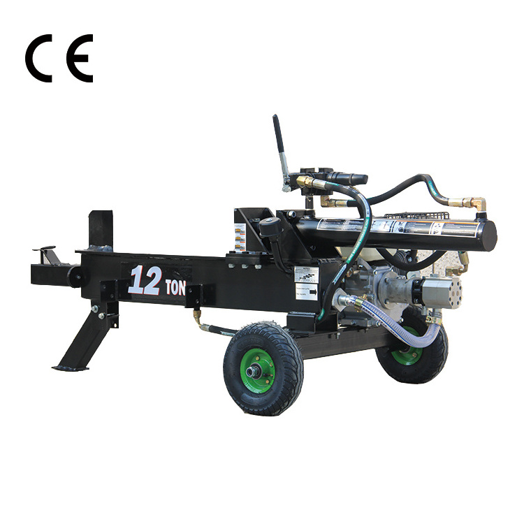 40 tons fast holzspalter logsplitter 25t hydraulic control valve for gasoline forestry machinery 15 ton petrol wood log splitter