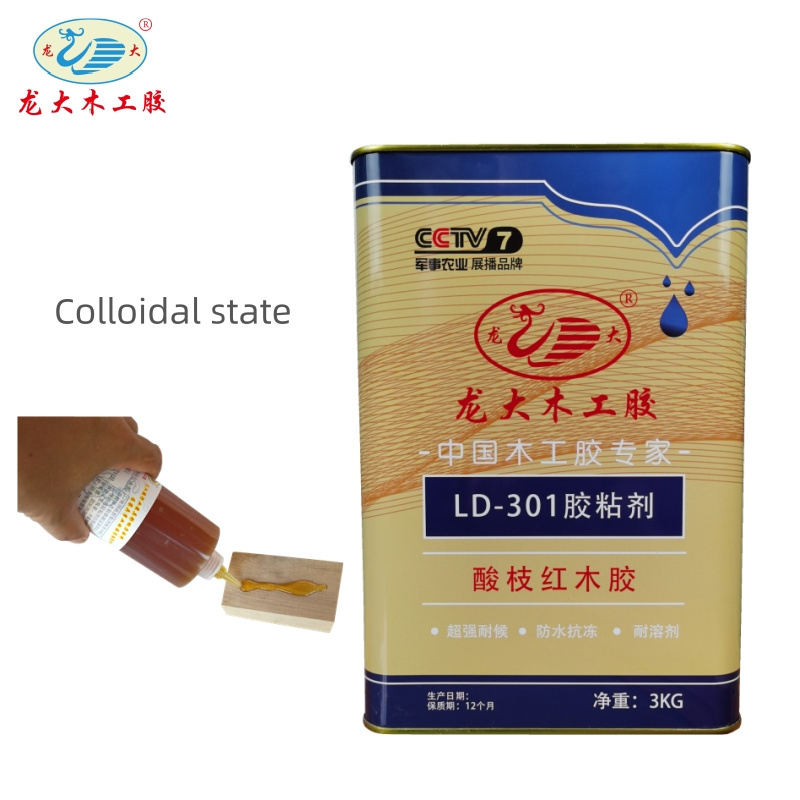 Single-Component High Viscosity Polyurethane Wood Glue for Furniture Waterproof and Fireproof for Veneer Woodworking Packing