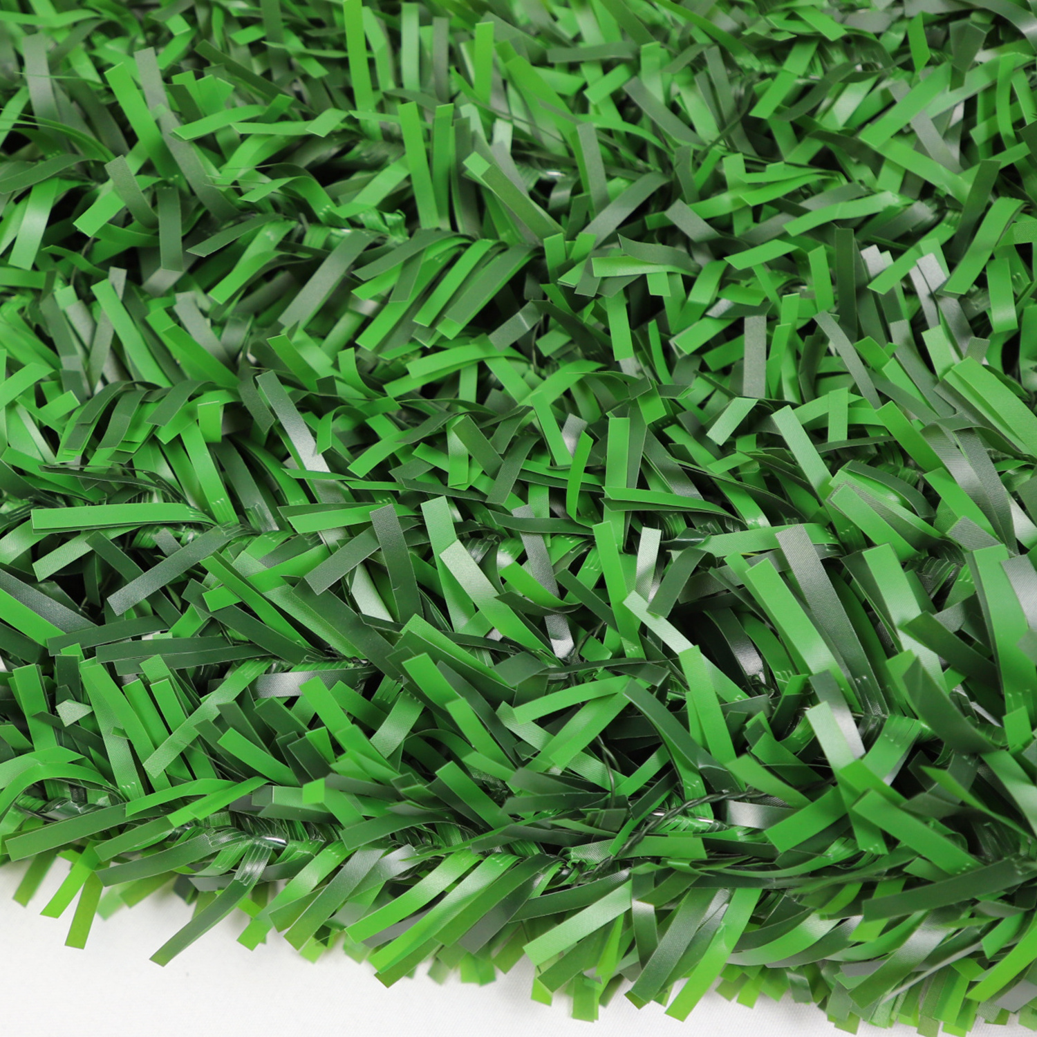 Metal Galvanized Wire Hedge and PVC Artificial Grass Fence Roll