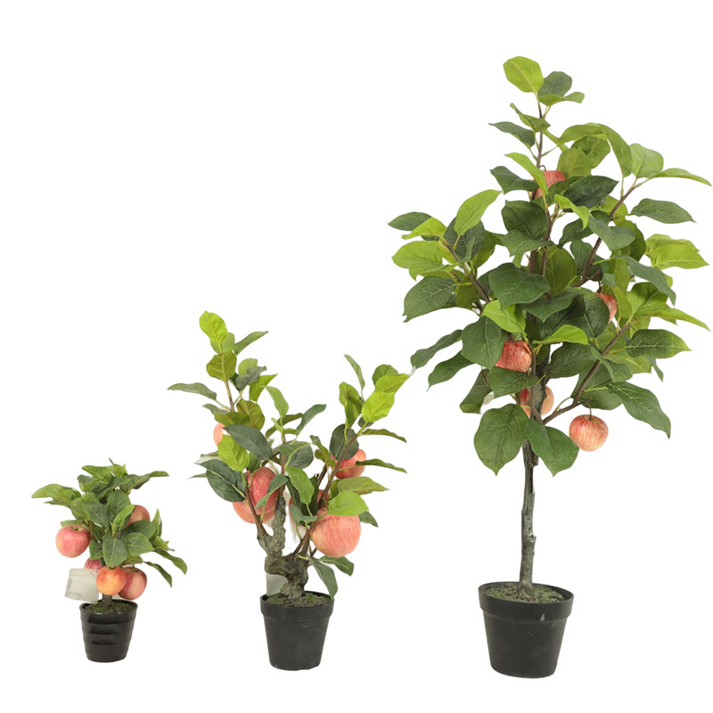 Factory Direct Sales Of Artificial Apple Trees With Good Quality Indoor And Outdoor Decoration