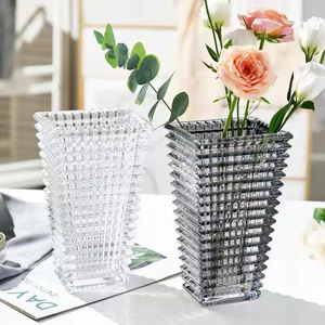 Wholesale Custom Mini Vase Modern Nordic Home Hotel Decorative Clear Wedding Glass Cylinder Vase