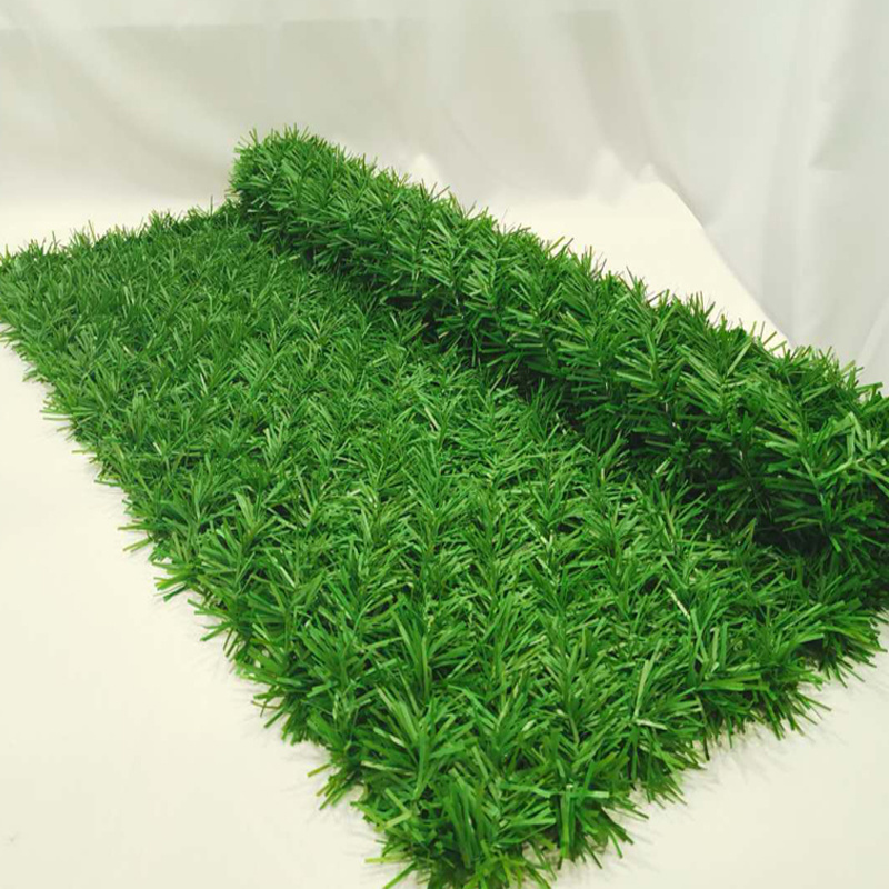 High quality European panel fence PVC garden fence decoration PVC artificial grass fence