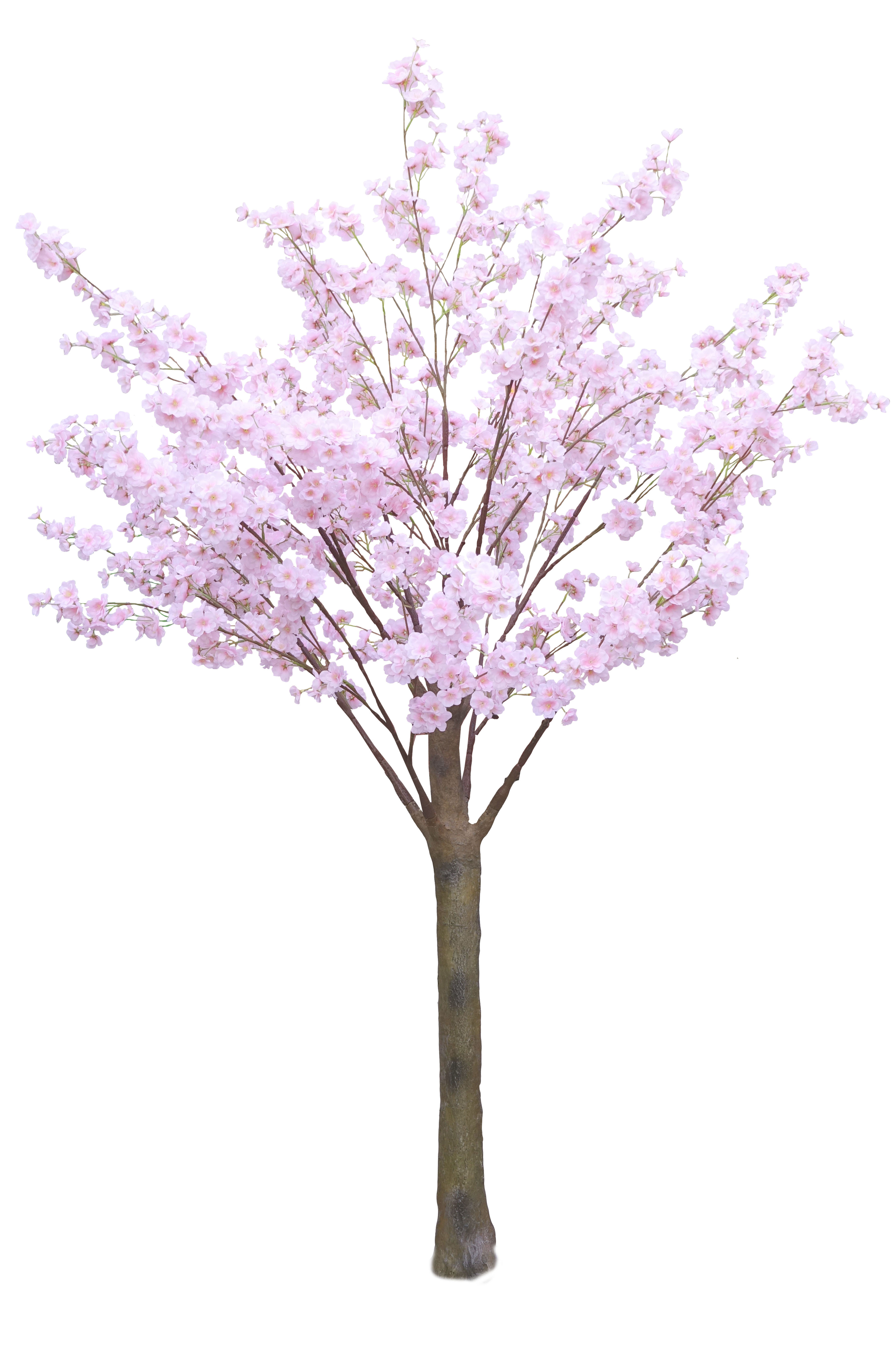 Ornament silk wedding trees artificial big cherry blossom flower tree centerpiece for wedding table