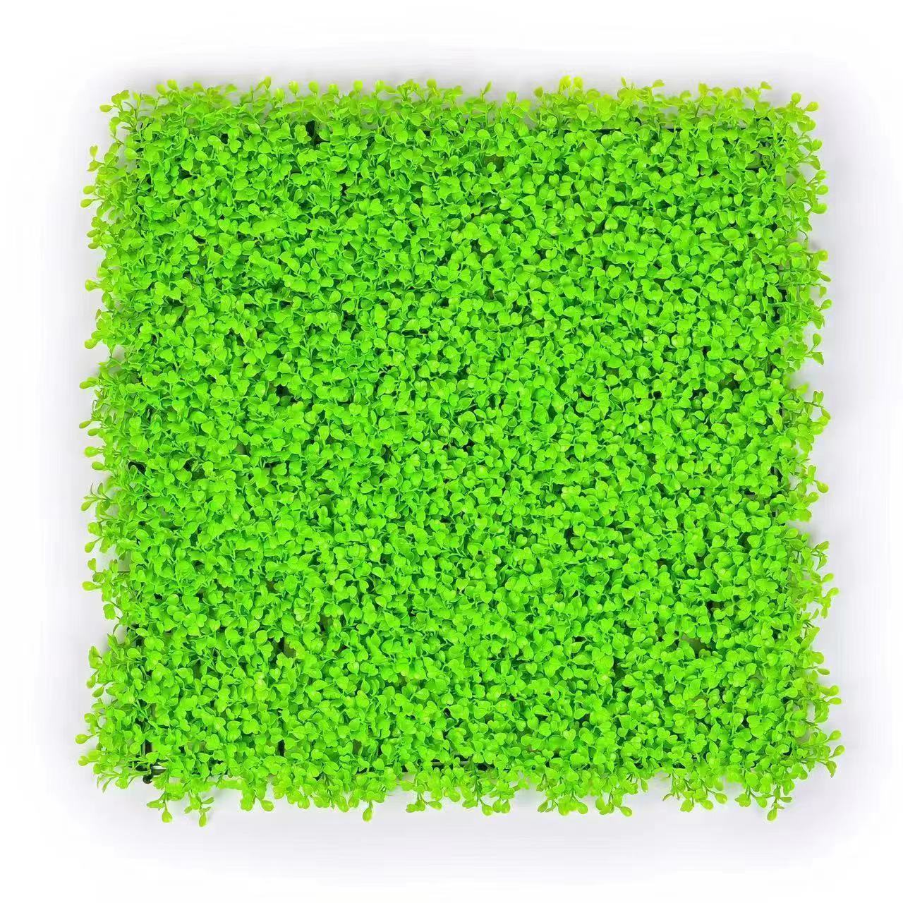 Longstar Red Decorative Grass Simulation Lawn Plastic Artificial Plant Wall Backdrop for Lawn and Garden Decoration