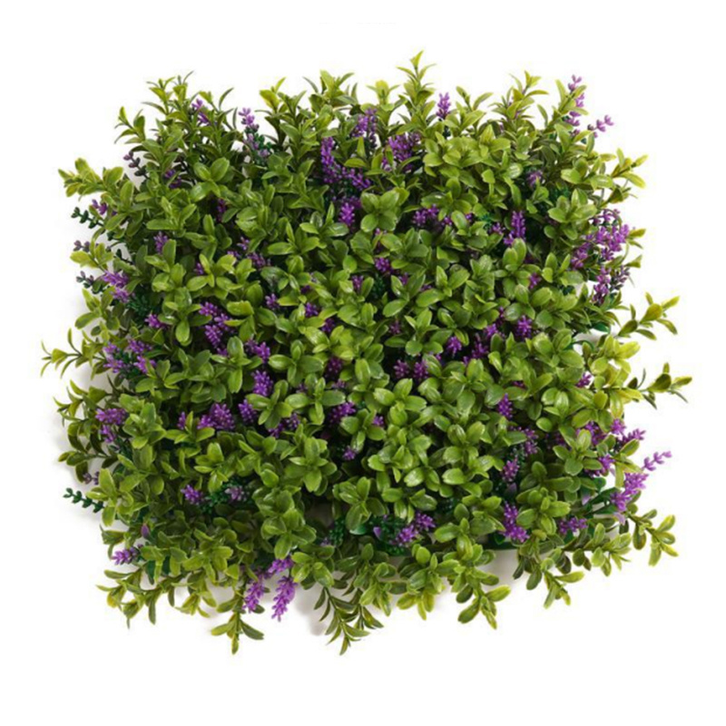 UV Proof Natural Faux Wedding Backdrop Decoration Green Grass Panels Artificial Moss Wall Mat