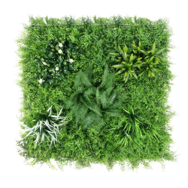 Wholesale Simulation Shrubs Garden Home Decorations Greenery Backdrop Artificial Wall Grass