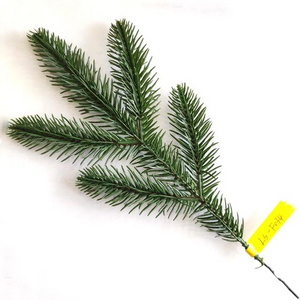 China Longstar High Quality Artificial PE Christmas Pine Needles Tree Leaf Branches