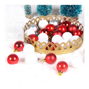 Longstar New Christmas decorations 20cm/30cm/40cm/50cm/60cm big/giant Christmas ball plastic Christmas baubles