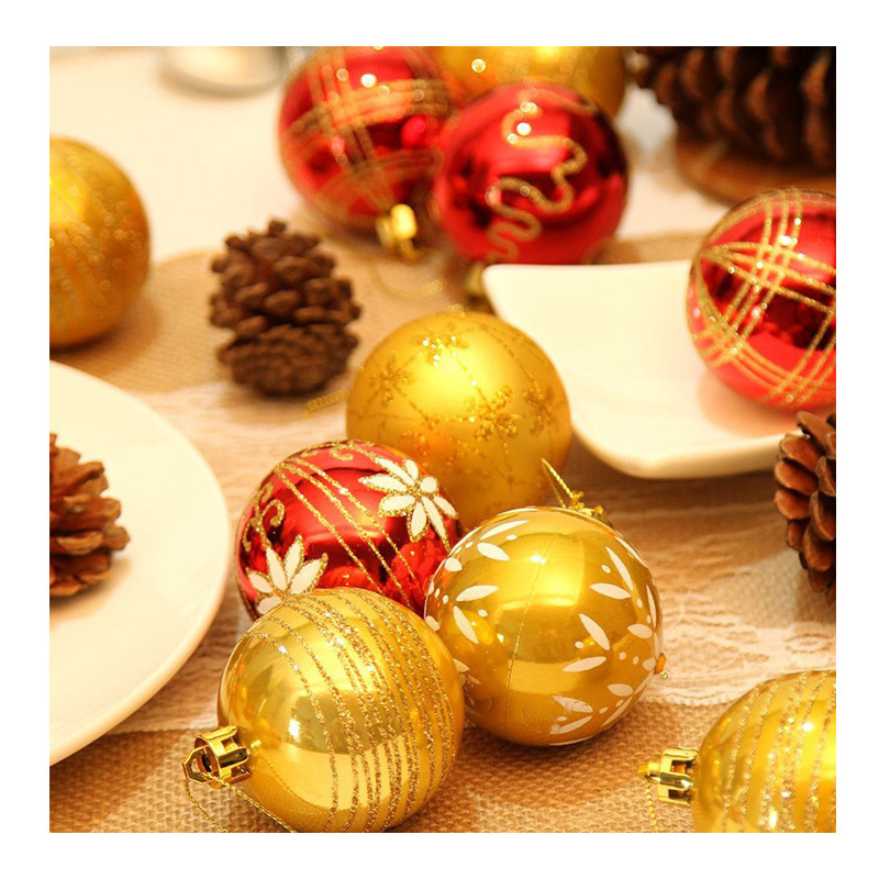 Longstar New Christmas decorations 20cm/30cm/40cm/50cm/60cm big/giant Christmas ball plastic Christmas baubles