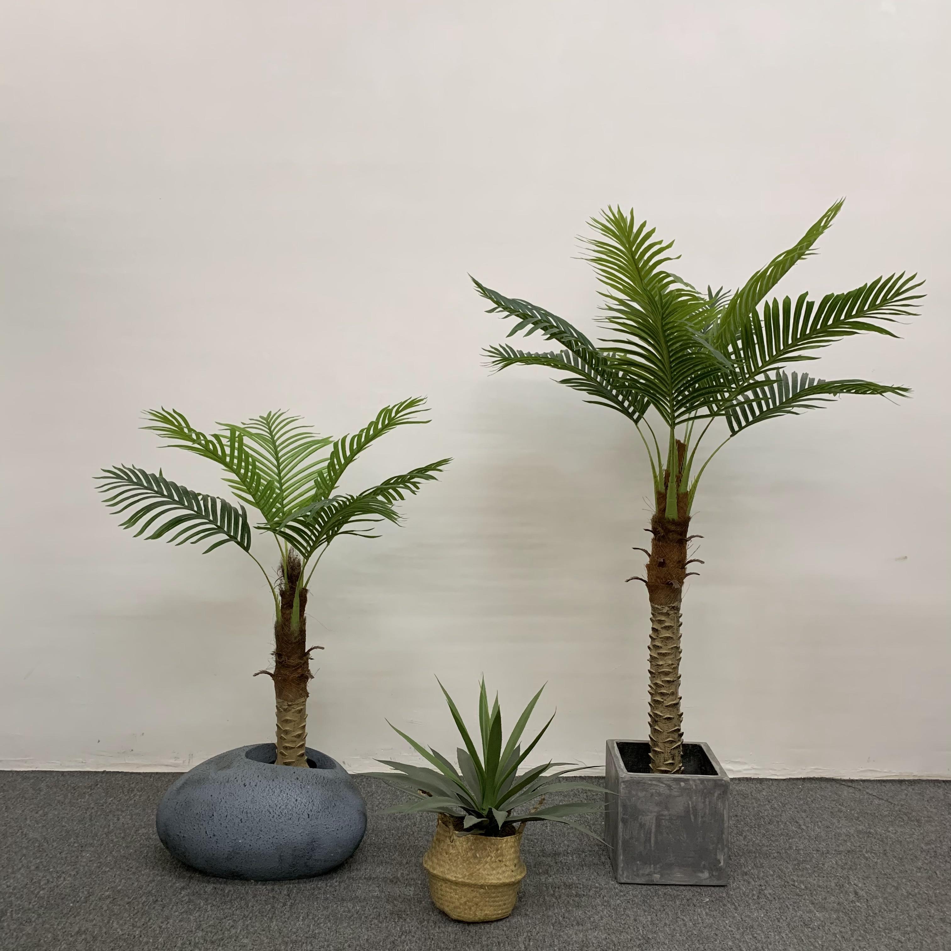 Wholesale Coconut Tree Artificial Plants Palm Tree Phoenix Roebelenii Interior Decoration Landscape Ornaments Artificial Tree