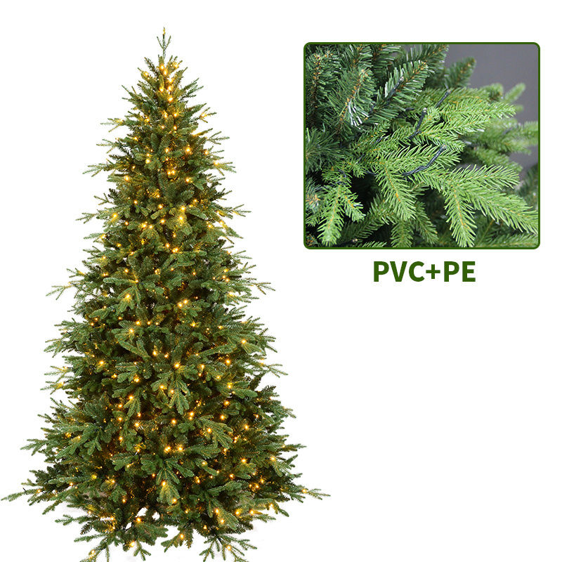 Indoor Artificial Christmas Pine Tree  PVC PE Christmas Tree 5ft 6ft 7ft Xmas Tree