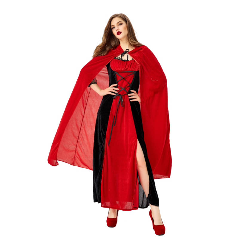 Sexy Vampire Dracula Disfraces Adult Woman Costume Halloween Female Halloween Costume for Cosplay Use