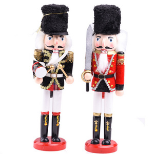 Wholesale Wooden Pink Gold Series Guard of Good Workmanship Newest Custom Christmas Nutcracker