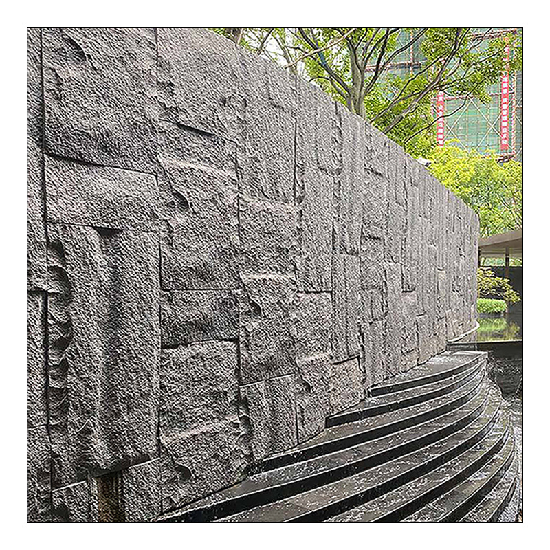 Wholesale Outdoor Exterior Flexible Artificial Stone Cladding PU Faux Mushroom Stone Wall Panel