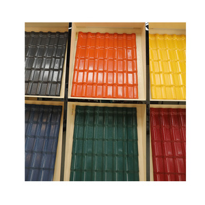 Longtime Heat resistance product ASA synthetic spanish roof tile price philippines multi color