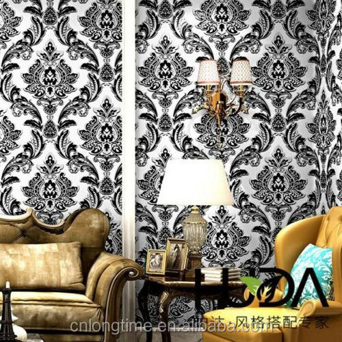 Longtime High quality self adhesive wallpaper pvc lamination film for decoration