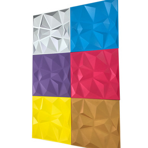 Longtime 50*50cm Cheap Interior home Decorative Color Papel Tapiz 3D Art Wall Panels