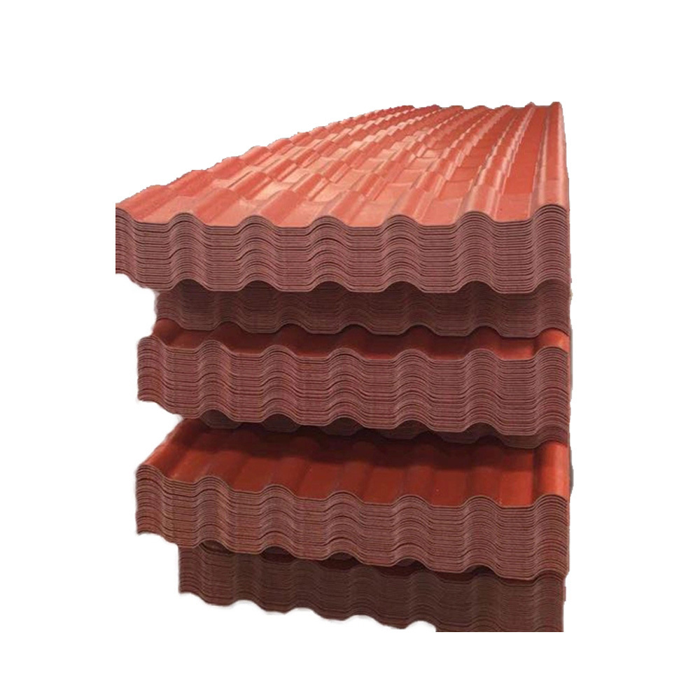 Longtime Heat resistance product ASA synthetic spanish roof tile price philippines multi color