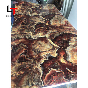 Longtime Plastic profile pvc material waterproof types pvc wall panel ceiling board / uv board pvc marble sheet glossy