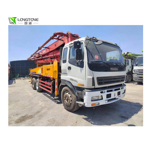 38m 42m 48m 52m 56m  small used truck mounted concrete boom pump truck