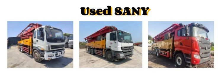 38m 42m 48m 52m 56m  small used truck mounted concrete boom pump truck