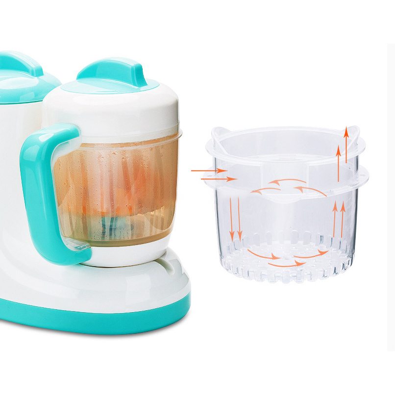 4 in 1 multifunctional mini electric manual baby steamer and food processor blender