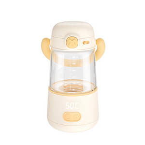 Portable Outdoor Travel Electric Smart Wireless Hot Water Baby Food Fast Feeding Bottle Warmer For Milk