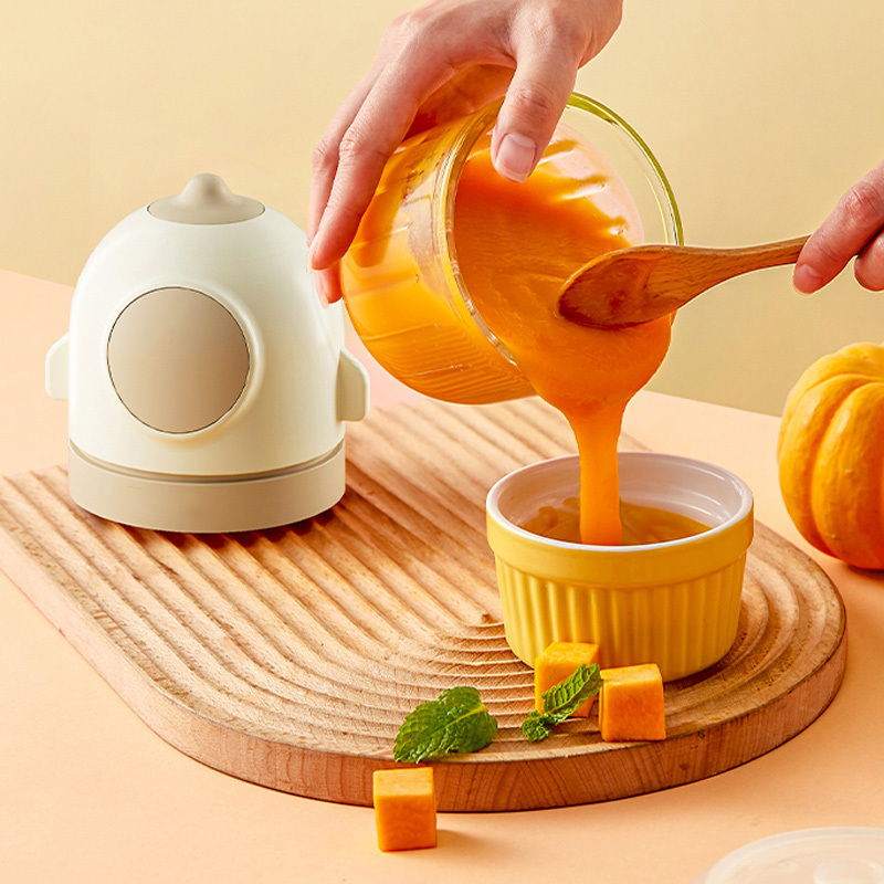 2023 New High Quality Professional Baby Food Processor Portable Fruit Soup Hand Mini Baby Food Makers