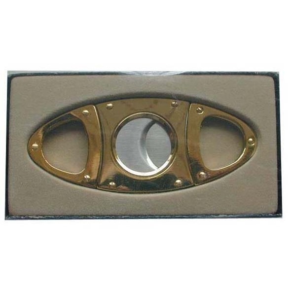 Gold Stainless Steel cigar cutter cigar accessories gift with gift box cigar cutter