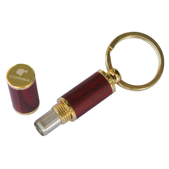 wholesale Accessories mini craft Punch with key ring cigar hole puncher