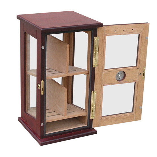 custom newly design cigar tobacco cigarette display cabinet