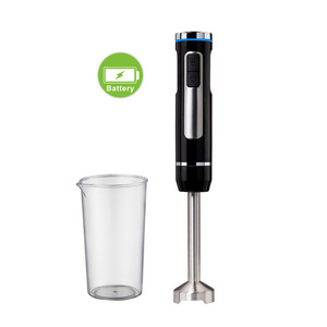 Cordless immersion blender for multi-fuctional 3 in 1 beaker chopper blender