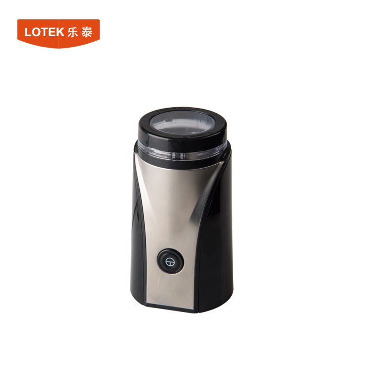 High quality coffee machine stainless steel 250W grinder to grind coffee