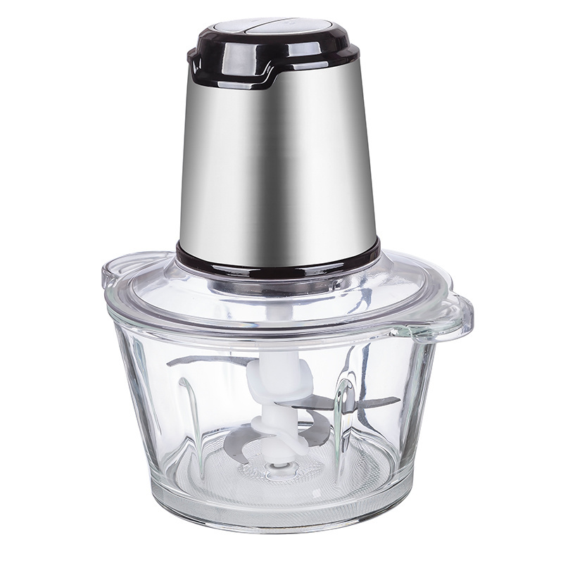 Popular 2L Stainless Steel or Glass Home Use Electric Mini Food Chopper