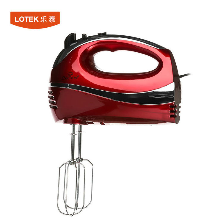 300W electric kitchen design egg beaters manual hand mixer with 5 speed