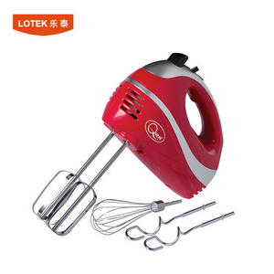 300W electric kitchen design egg beaters manual hand mixer with 5 speed