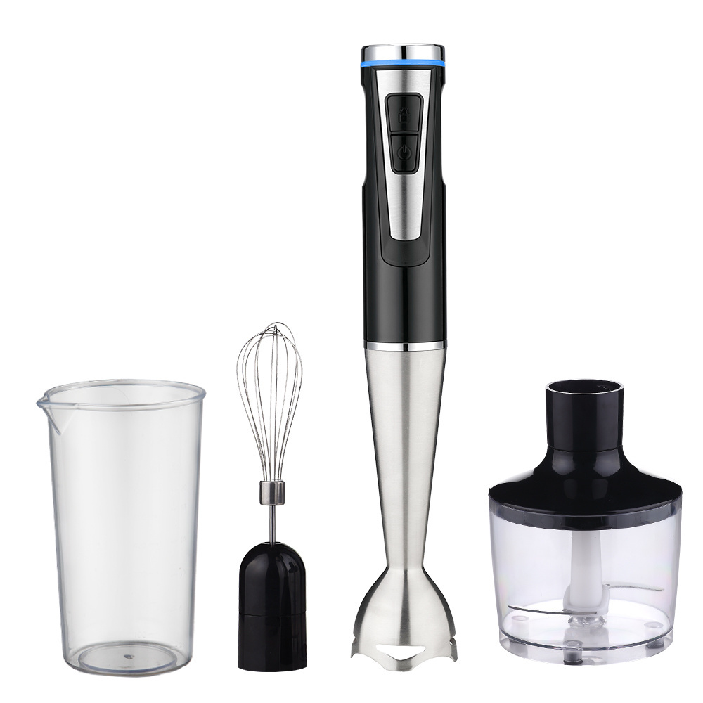 Cordless immersion blender for multi-fuctional 3 in 1 beaker chopper blender cordless hand blender