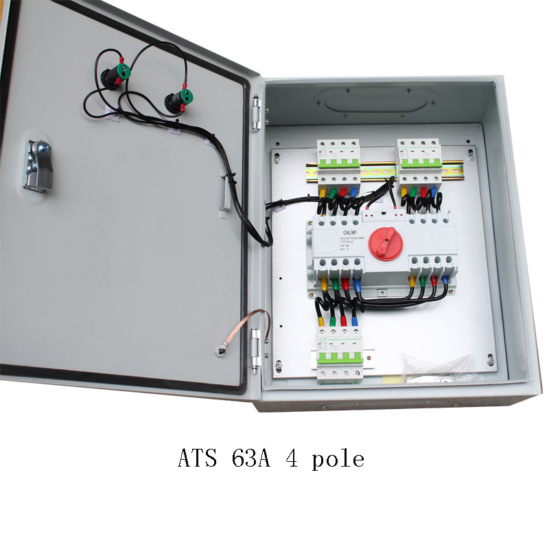 16A 63A 100A 2p 3p 4p ATS 230V Automatic Transfer Switch ATS Electrical Switch