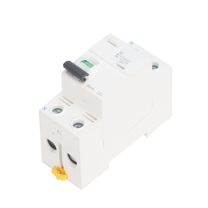 2P 4P electromagnetic iID leakage circuit breaker 40A small 63A leakage protector 3P+N low voltage RCCB RCD