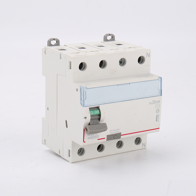 Residual Current RCCB protection switch Air switch with leakage protector Household circuit breaker 63a 2p 4P DX3