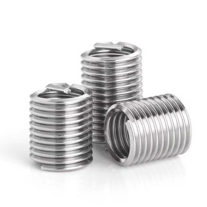 Factory Direct 304 Stainless Steel Square Thread Insert Products Screw Thread Sheath Tailless Sleeve Threaded