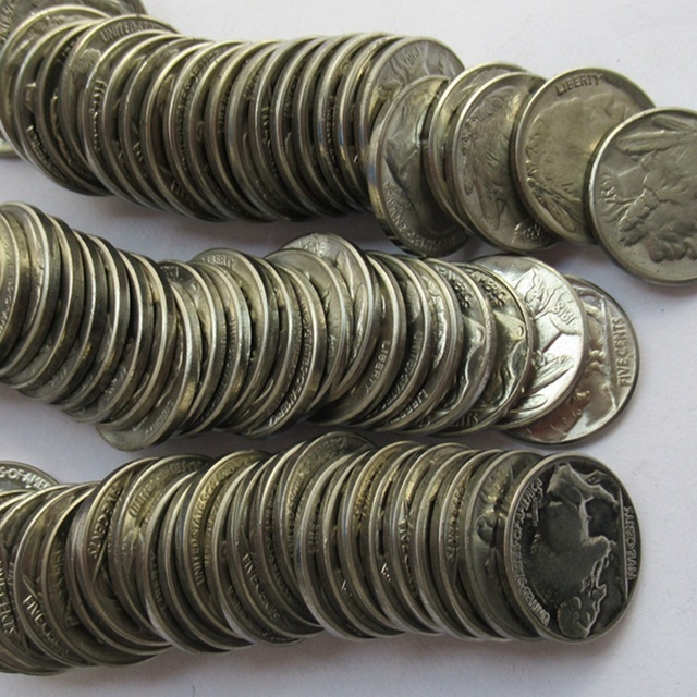 USA Replica (1913-1938) 67 different  models of Three-Legged Buffalo Five Cents Nickel Custom Cheap Metal Coins